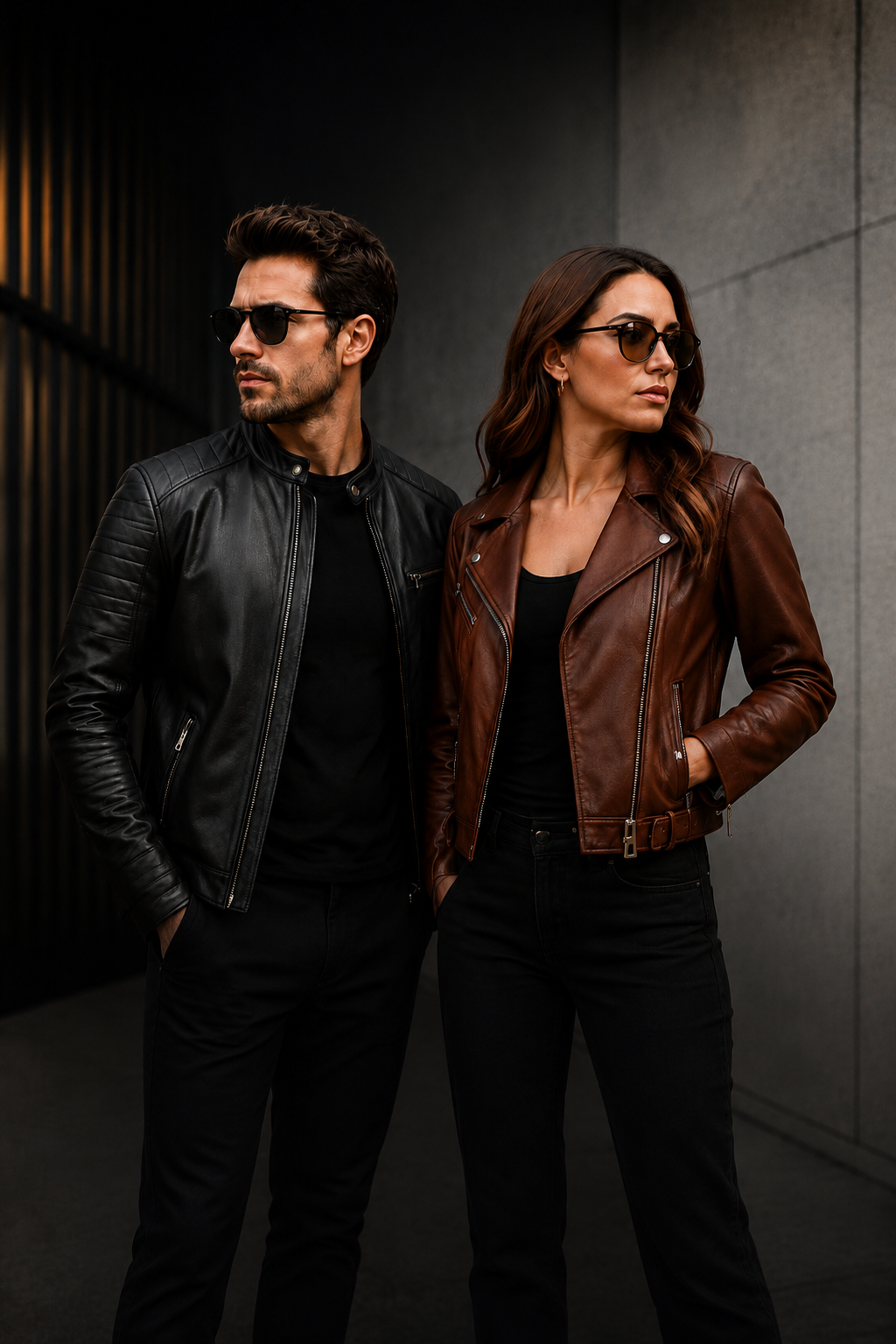 Men and Women Leather Jackets